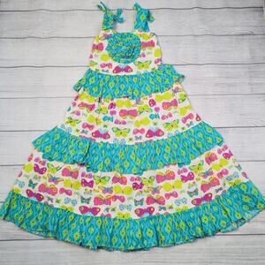 6 Jelly The Pug Butterfly Boho Maxi Dress